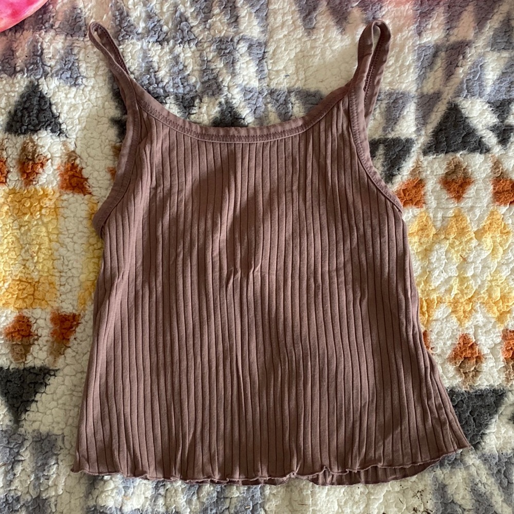 Brown Old navy size S tank top